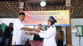 Serah Terima Jabatan Kepala Desa Beji